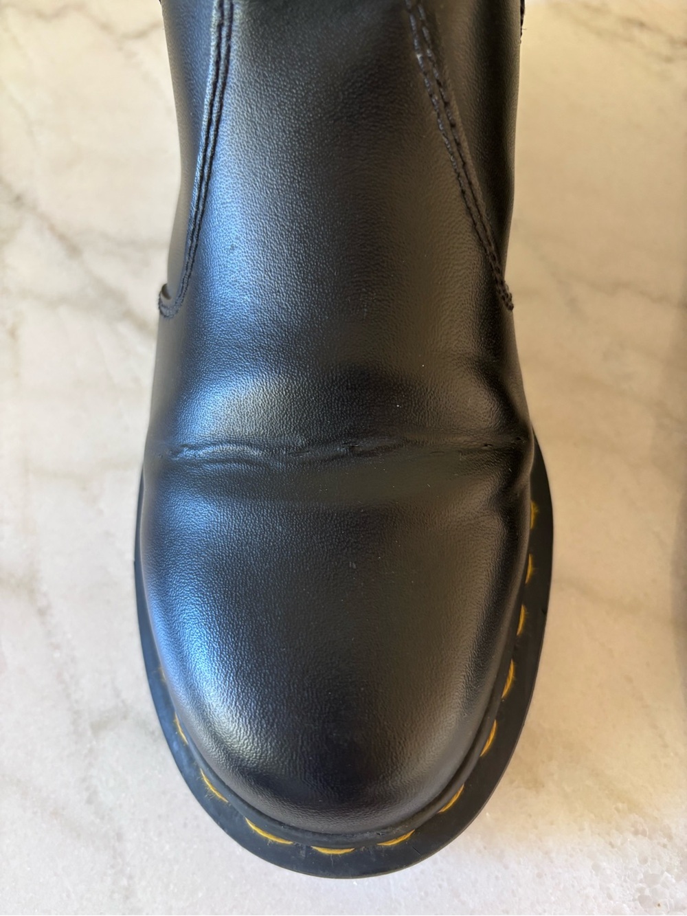 Dr. Martens Black Vegan 2976 Felix Chelsea Boot EUC in Size 7 - Picture 11 of 12